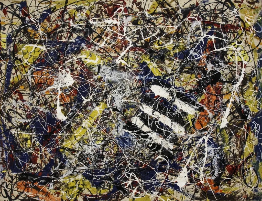 Pintura expresionista abstracta (Jackson Pollock)